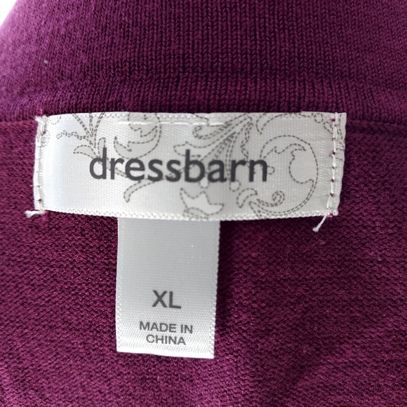 Dressbarn Purple Shrug Sweater - Picture 4 of 5
